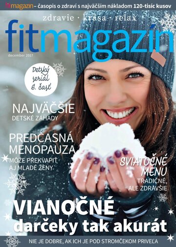 Obálka e-magazínu Fitmagazín december 2017