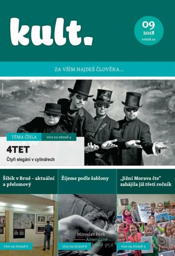 Obálka e-magazínu kult 09/2018
