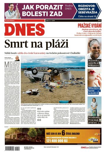 Obálka e-magazínu MF Dnes 12.7.2019