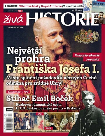 Obálka e-magazínu Živá historie 9/2019