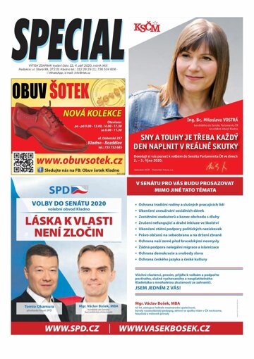 Obálka e-magazínu Special 12/2020