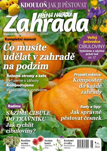 Obálka e-magazínu Zahrada prima nápadů 6/2020