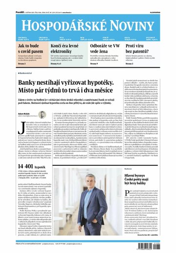 Obálka e-magazínu Hospodářské noviny 084 - 3.5.2021