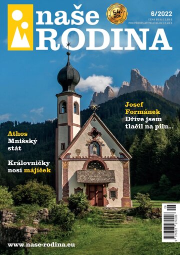 Obálka e-magazínu Naše rodina 6/2022