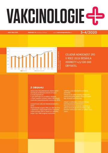 Obálka e-magazínu Vakcinologie 3-4/2020