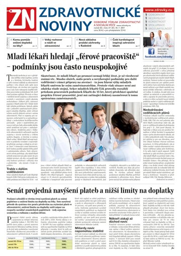 Obálka e-magazínu Ze Zdravotnictví 28/2017