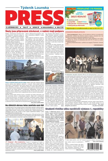 Obálka e-magazínu Lounský press 47/23