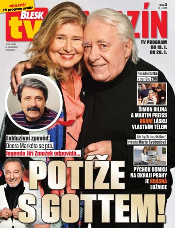 Obálka e-magazínu Blesk Tv magazín - 19.1.2024