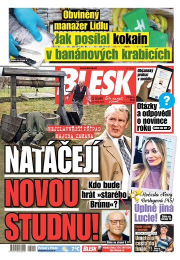 Obálka e-magazínu Blesk 23.1.2024