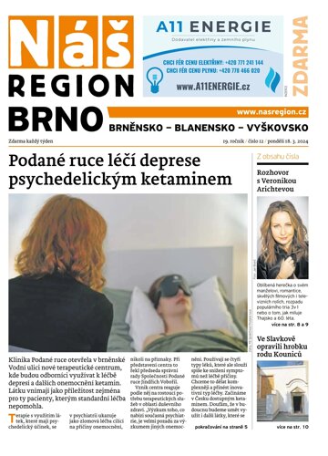 Obálka e-magazínu Náš Region - Brno 12/2024