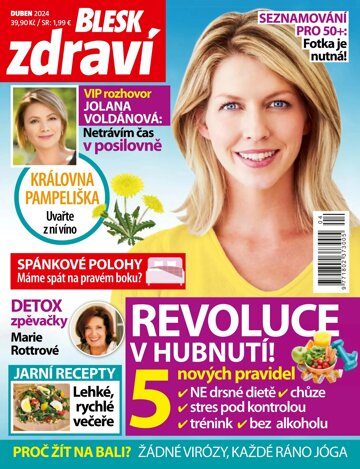 Obálka e-magazínu Blesk Zdraví 4/2024