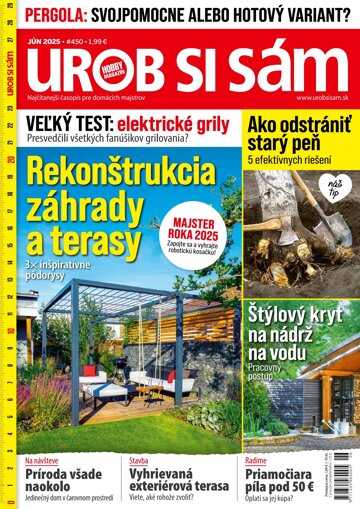 Obálka e-magazínu Urob si sám 6/2025