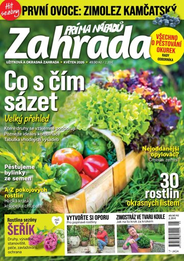 Obálka e-magazínu Zahrada prima nápadů 5/2026