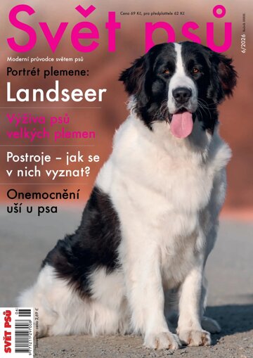 Obálka e-magazínu Svět psů 6/2026