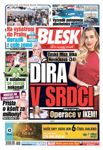 Obálka e-magazínu Blesk 30.9.2026