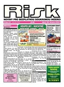 Obálka e-magazínu Risk 24/2014