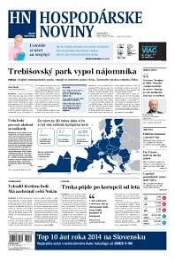Obálka e-magazínu Hospodárske noviny 30.04.2014