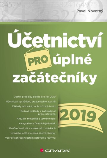 Obálka knihy Účetnictví pro úplné začátečníky 2019