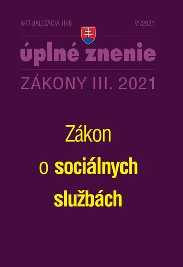 Obálka knihy Aktualizácia III/6 2021