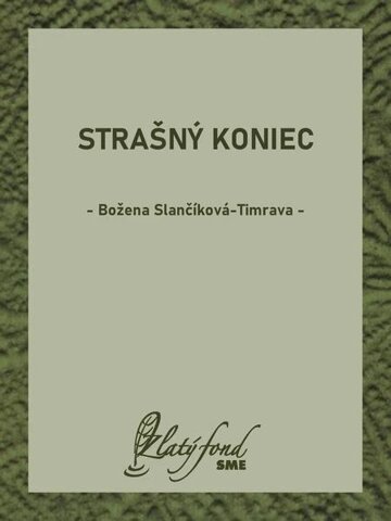 Obálka knihy Strašný koniec