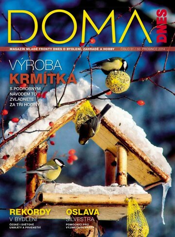 Obálka e-magazínu Doma DNES Magazín - 30.12.2014