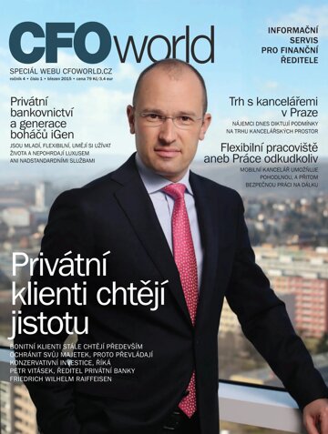 Obálka e-magazínu CFO World 1/2015