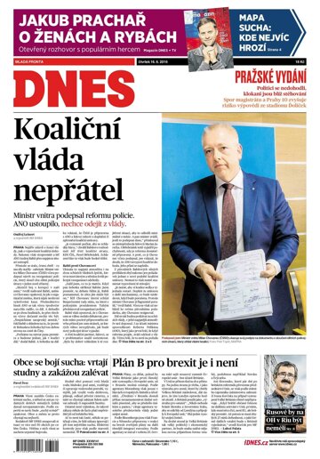 Obálka e-magazínu MF Dnes 16.6.2016