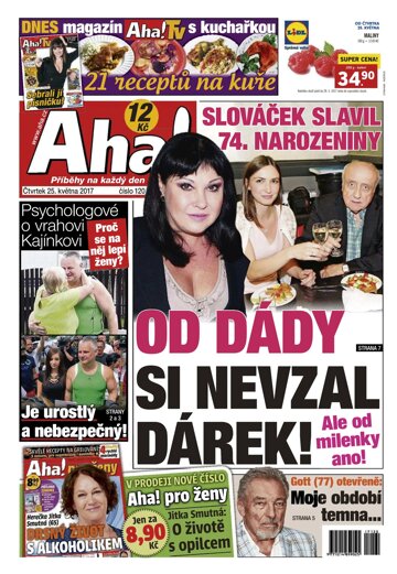 Obálka e-magazínu AHA! 25.5.2017