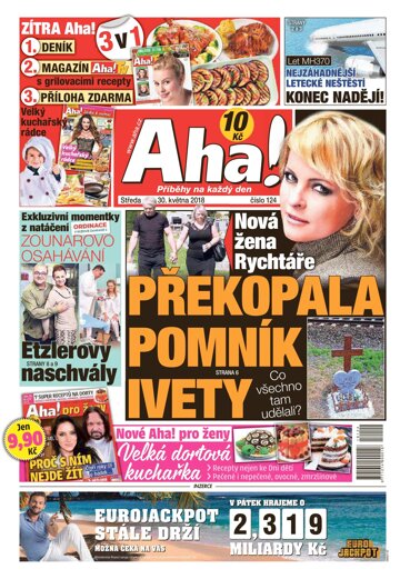 Obálka e-magazínu AHA! 30.5.2018