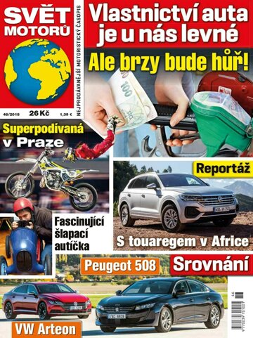 Obálka e-magazínu Svět motorů 46/2018
