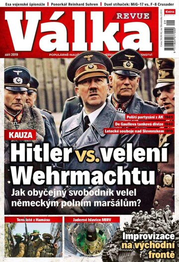 Obálka e-magazínu Válka REVUE 9/2019