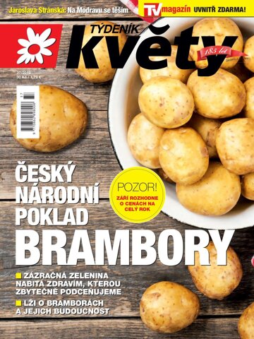 Obálka e-magazínu Týdeník Květy 37/2019