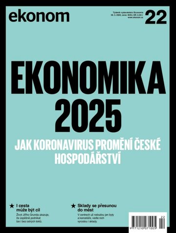 Obálka e-magazínu Ekonom 22 - 28.5.2020
