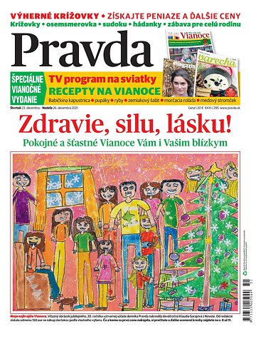 Obálka e-magazínu Pravda Dennik 23. 12. 2021