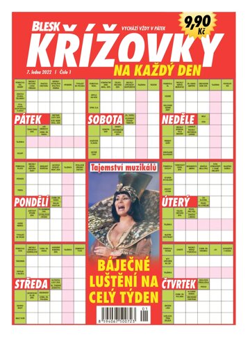 Obálka e-magazínu Blesk křížovky na každý den 1/2022