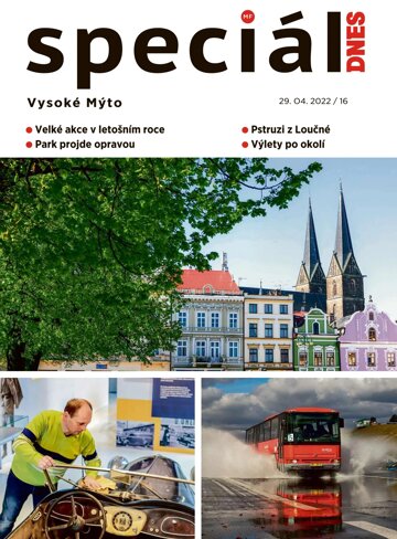 Obálka e-magazínu Magazín DNES SPECIÁL Pardubický - 29.4.2022