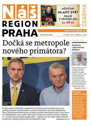 Obálka e-magazínu Náš Region - Praha 7/2023