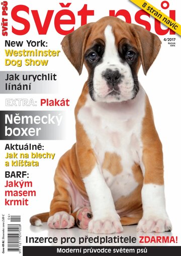 Obálka e-magazínu Svět psů 4/2017