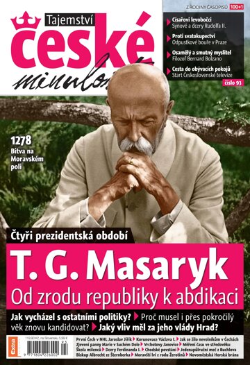 Obálka e-magazínu Tajemství české minulosti jaro 2022