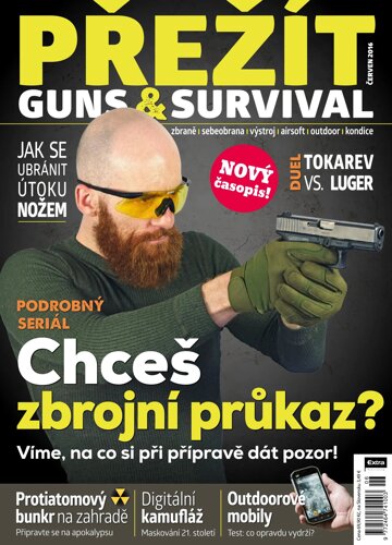 Obálka e-magazínu Přežít 6/2016