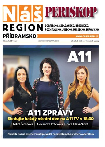 Obálka e-magazínu Náš Region - Příbramsko 20/2023