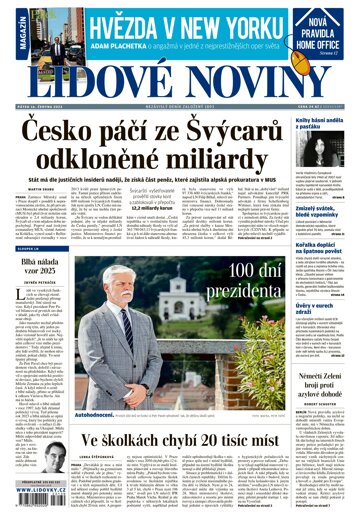 Obálka e-magazínu Lidové noviny 16.6.2023