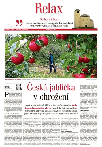 Obálka e-magazínu LN+ Morava - 5.8.2023