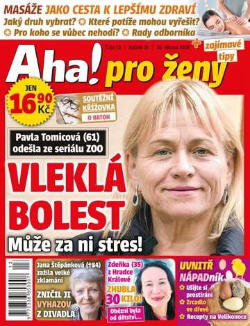 Obálka e-magazínu AHA! pro ženy 13/2024