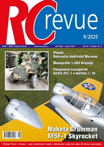 Obálka e-magazínu RC revue 9/2025