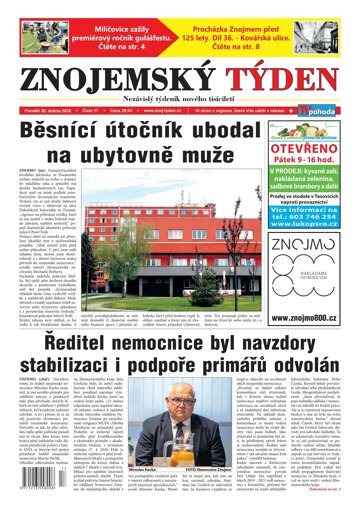 Obálka e-magazínu Znojemský týden 17/2026
