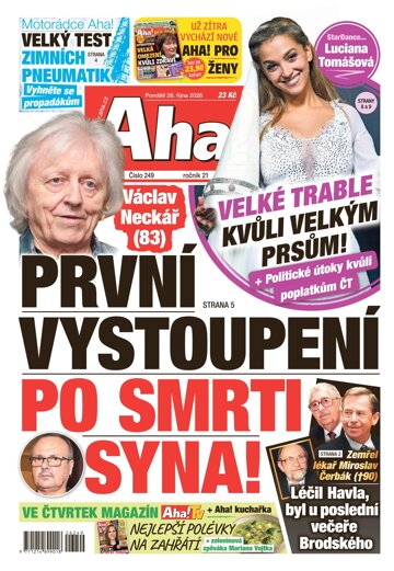 Obálka e-magazínu AHA! 26.10.2026