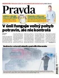 Obálka e-magazínu Pravda 16.3.2013
