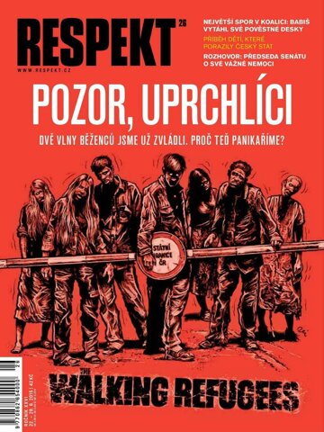 Obálka e-magazínu Respekt 26/2015