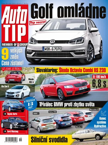 Obálka e-magazínu Auto TIP 7.9.2015